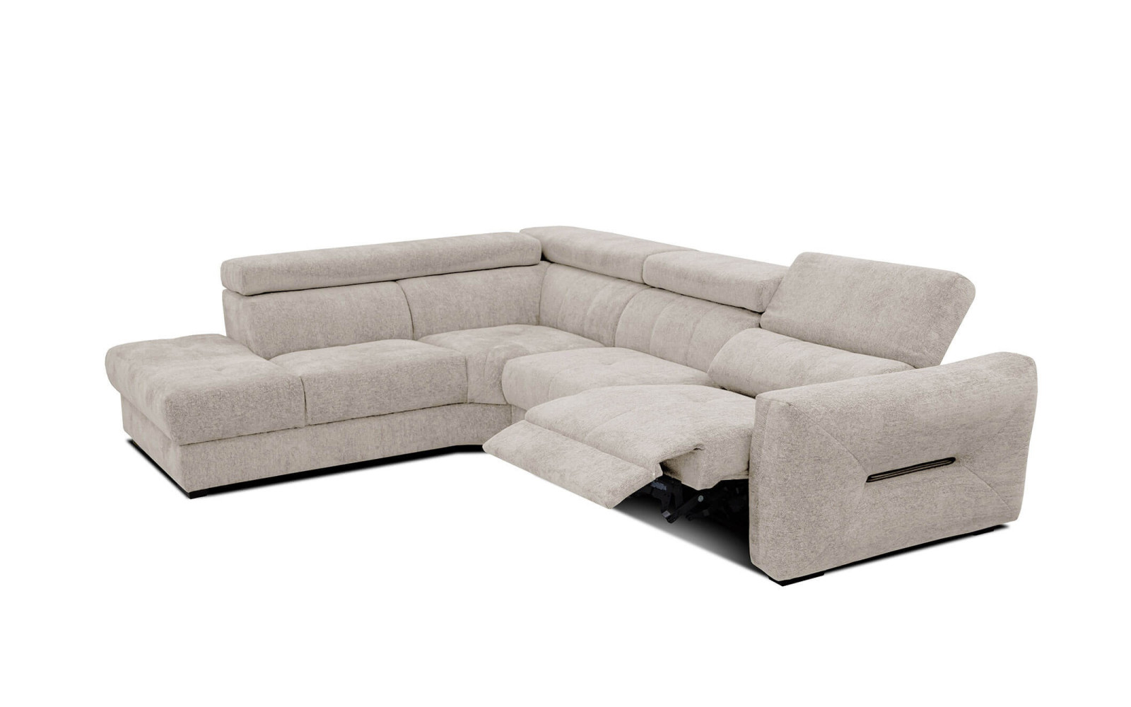 Outlet Ecksofa links mit Relaxfunktion 5-Sitzer CALVERA