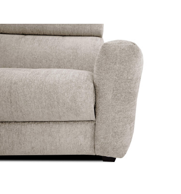 Outlet Ecksofa links mit Relaxfunktion 5-Sitzer CALVERA