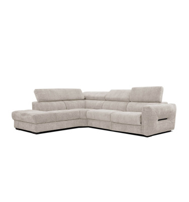 Outlet Ecksofa links mit Relaxfunktion 5-Sitzer CALVERA