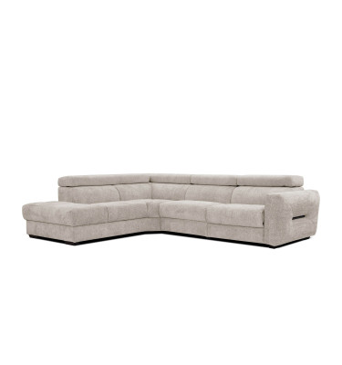 Outlet Ecksofa links mit Relaxfunktion 5-Sitzer CALVERA