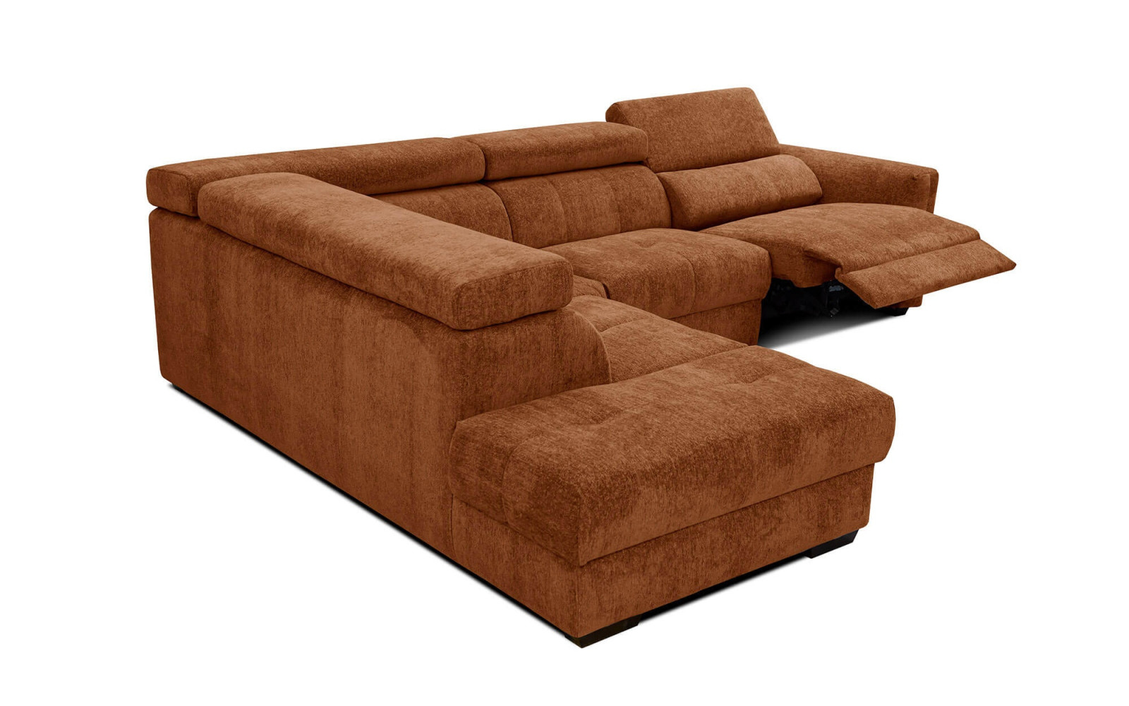 Outlet Ecksofa links mit Relaxfunktion 5-Sitzer CALVERA
