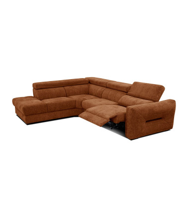Outlet Ecksofa links mit Relaxfunktion 5-Sitzer CALVERA