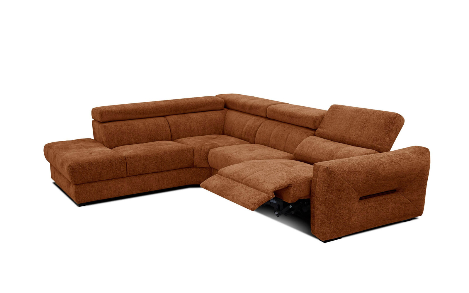Outlet Ecksofa links mit Relaxfunktion 5-Sitzer CALVERA