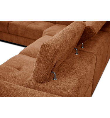 Outlet Ecksofa links mit Relaxfunktion 5-Sitzer CALVERA