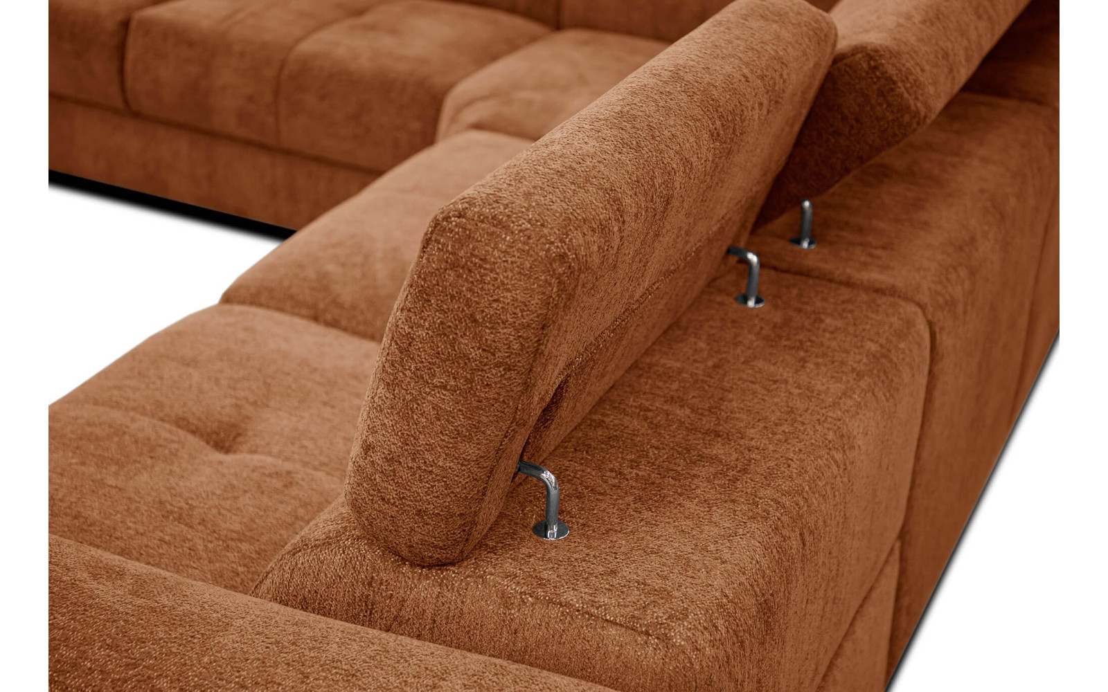 Outlet Ecksofa links mit Relaxfunktion 5-Sitzer CALVERA