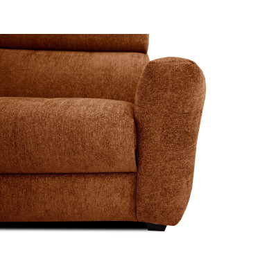 Outlet Ecksofa links mit Relaxfunktion 5-Sitzer CALVERA