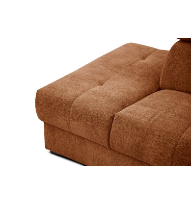 Outlet Ecksofa links mit Relaxfunktion 5-Sitzer CALVERA