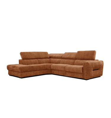 Outlet Ecksofa links mit Relaxfunktion 5-Sitzer CALVERA