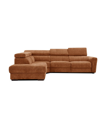 Outlet Ecksofa links mit Relaxfunktion 5-Sitzer CALVERA