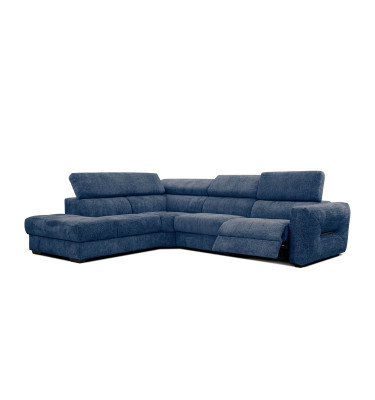 Outlet Ecksofa links mit Relaxfunktion 5-Sitzer CALVERA