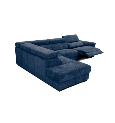 Outlet Ecksofa links mit Relaxfunktion 5-Sitzer CALVERA