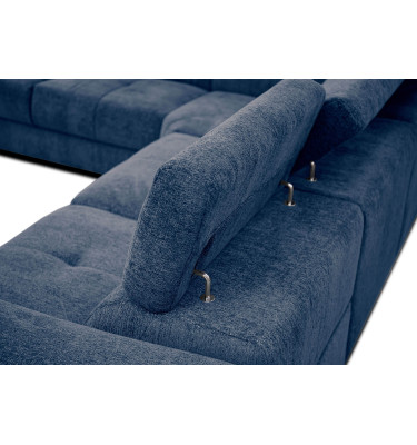Outlet Ecksofa links mit Relaxfunktion 5-Sitzer CALVERA