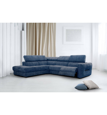 Outlet Ecksofa links mit Relaxfunktion 5-Sitzer CALVERA