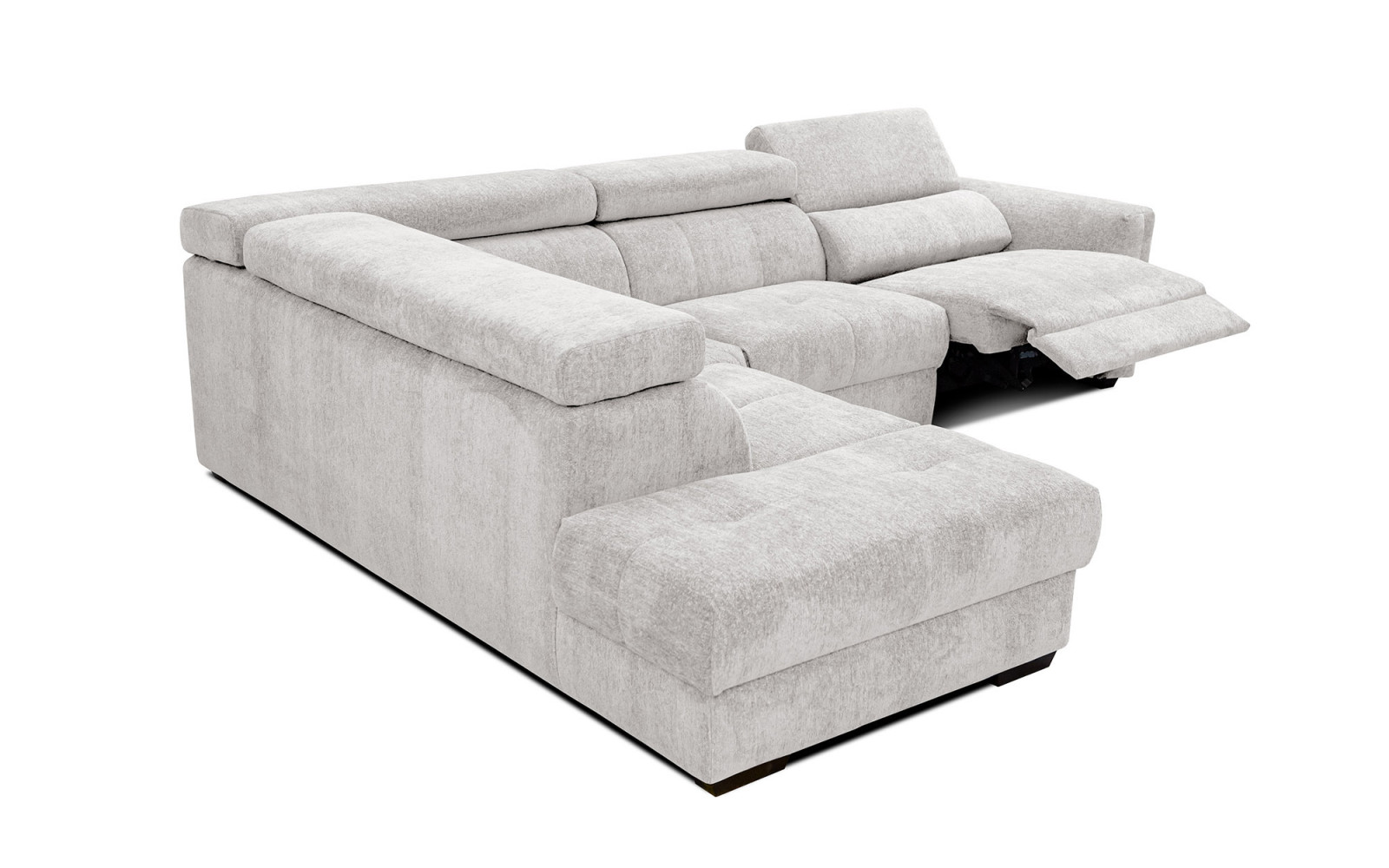 Outlet Ecksofa links mit Relaxfunktion 5-Sitzer CALVERA