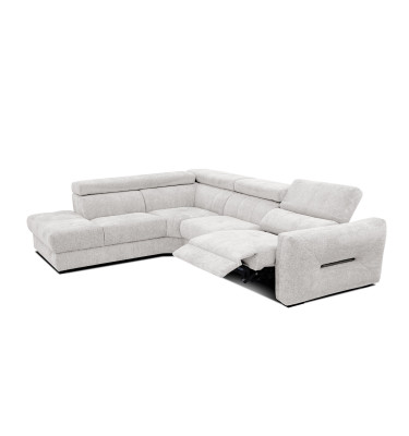 Outlet Ecksofa links mit Relaxfunktion 5-Sitzer CALVERA