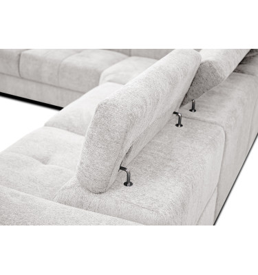 Outlet Ecksofa links mit Relaxfunktion 5-Sitzer CALVERA