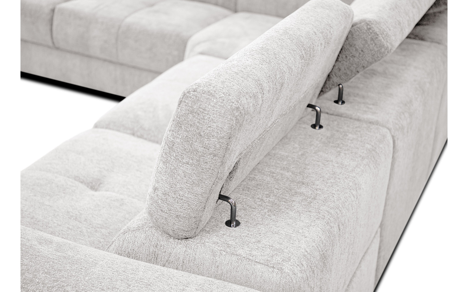Outlet Ecksofa links mit Relaxfunktion 5-Sitzer CALVERA