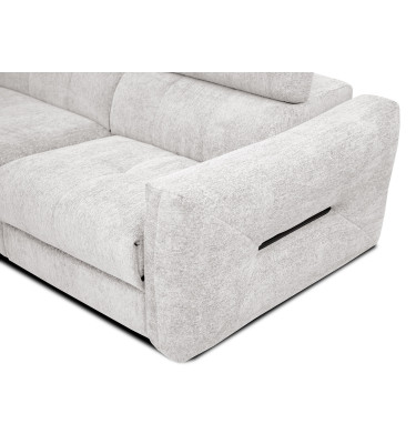 Outlet Ecksofa links mit Relaxfunktion 5-Sitzer CALVERA
