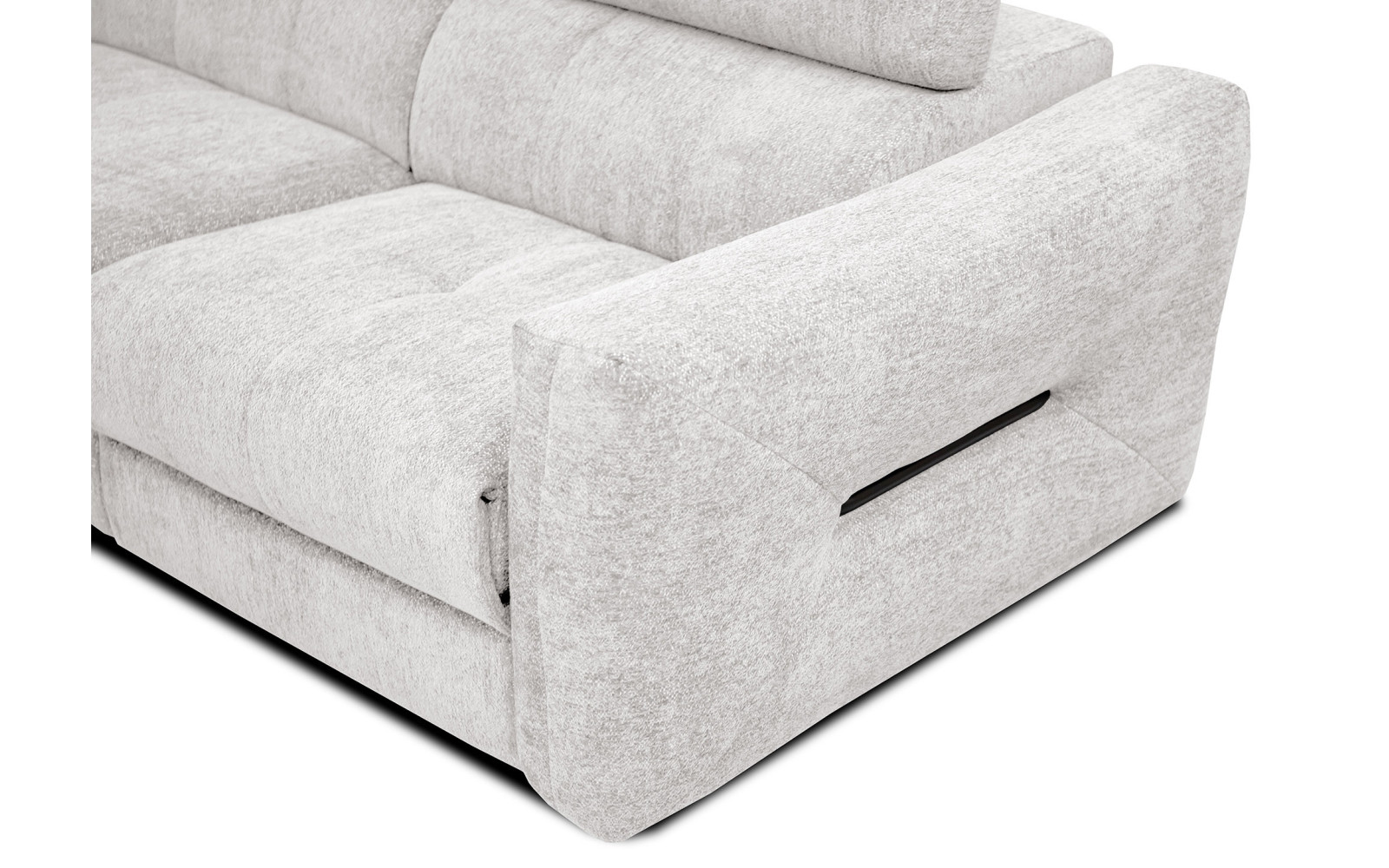 Outlet Ecksofa links mit Relaxfunktion 5-Sitzer CALVERA